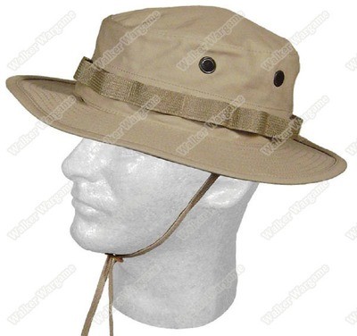 Boonie Hat Cap - Private Military Contractor PMC Tan