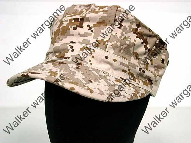 US Marine Digital Desert Marpat Camo - GARRISON Style Patrol Cap