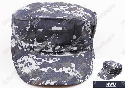 US Navy NWU Digital Navy Camo - GARRISON Style Patrol Cap