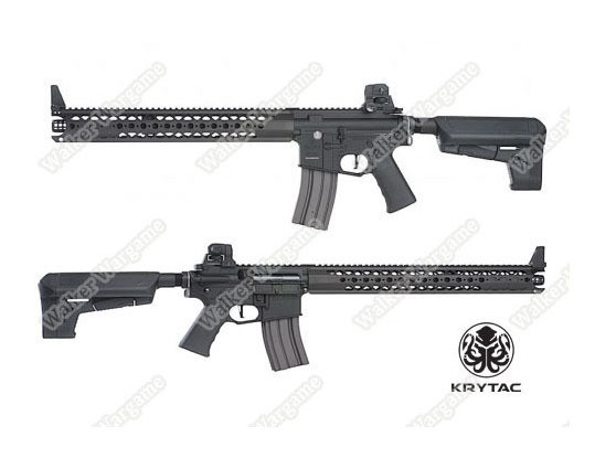 Krytac War Sport Licensed LVOA-C M4 Carbine Airsoft AEG Rifle - Black
