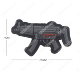 PWG006 PVC Rubber H&amp;K Mp5 Patch With Velcro - Full Colour