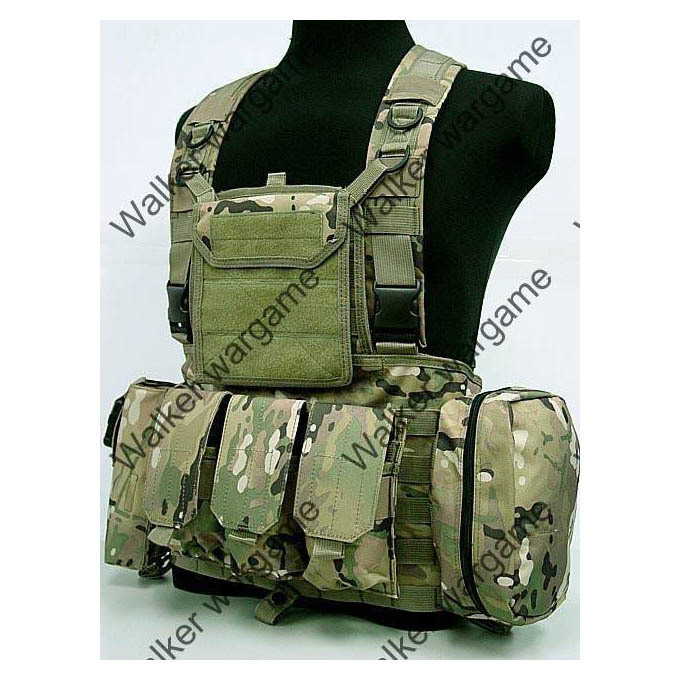 LBV Load Bearing Molle Vest - Multi Camo