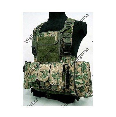 LBV Load Bearing Molle Vest - Digital Woodland