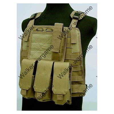 C2 Strike Molle Tactical Vest - Desert Tan