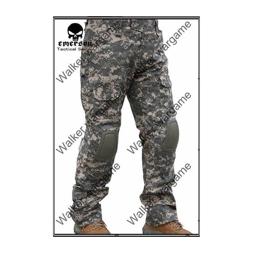 Combat Pants Build In Knee Pads - ACU