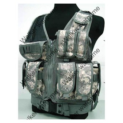 TAC Tactical vest With Belt - US Army ACU