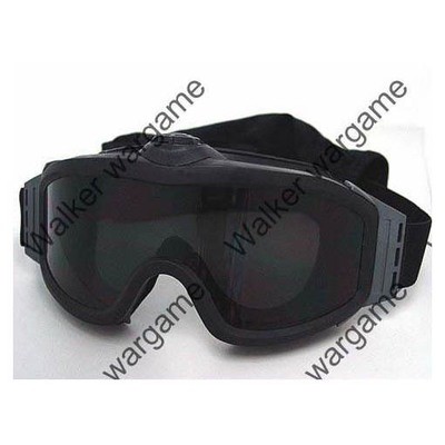 Turbo Fan Goggles With Two Lens - Black
