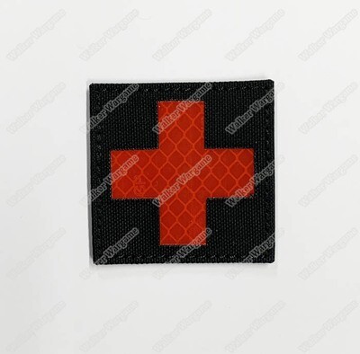 LWG006 Medic Red Cross - Laser Cut Patch With Velcro