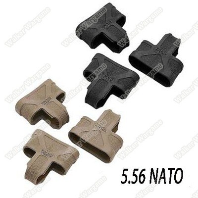 M4 R5 5.56 Rifle Magazine Quick Pull - Black Tan Color