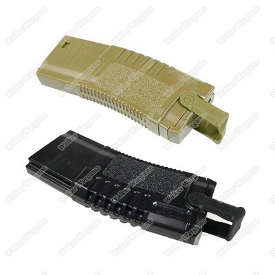 ARES Amoeba S Class 300rds M4 / Hi Cap Airsoft AEG Rifle Magazine With Puller - Black & Tan