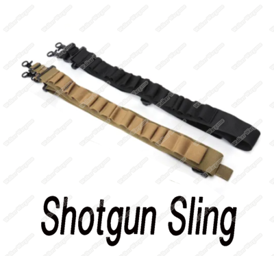 Two Point Shotgun Sling With 15 Rds Shells - (Multi Color)