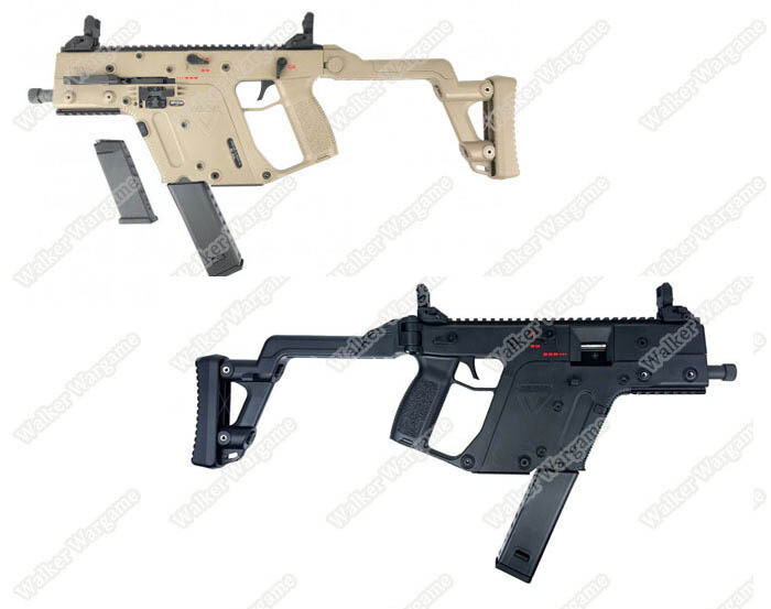 Coyote Airsoft Chris Vector G2 KV Airsoft Electric Rifle AEG - Black With 2 Mag