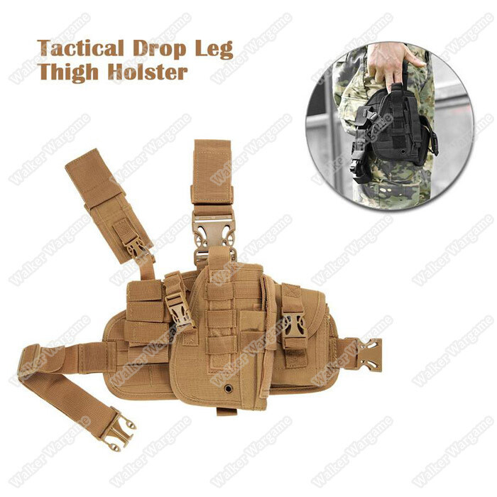 Tactical Module Drop Leg Pistol Holster - Desert Tan