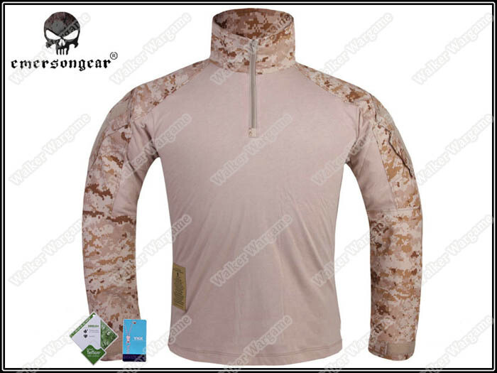 Emerson G3 Combat Shirt - NAVY SEAL AOR1 Digital Desert