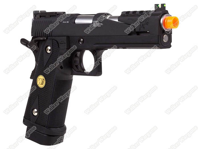 HI-CAPA 5.1 IPSCバージョン WE HI CAPA 5.1 IPSC Green Gas Blow Back Pistol Special Hole