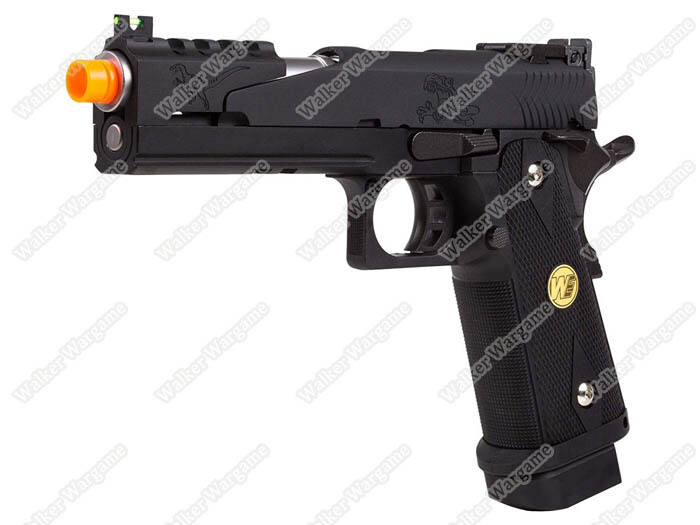 WE HI CAPA 5.1 IPSC Green Gas Blow Back Pistol Special Hole