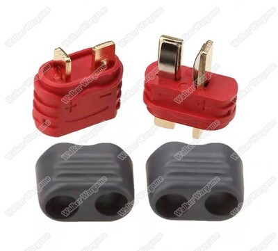 Amass DEAN XT Female Male Connectors T Plug Deans 2 Pin Bullet Sheath Housing Plug For Lipo Battery RC Parts