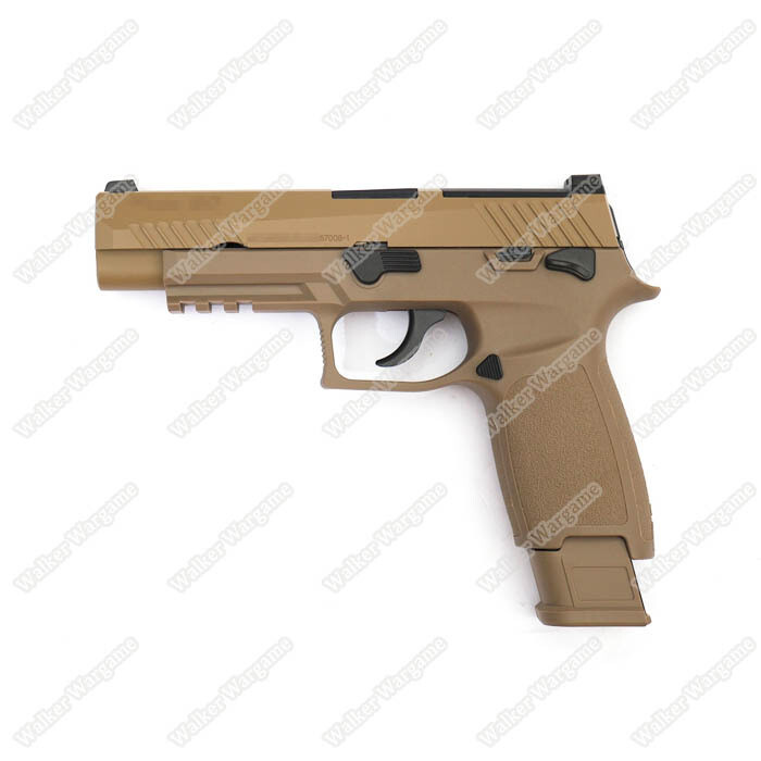 WE Tech SIG P320 M17 Green Gas GBB Pistol F17 - Tan