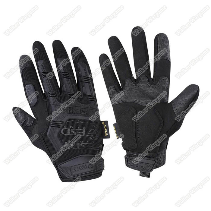 ESDY MPact Tactical Full Finger Gloves - Black