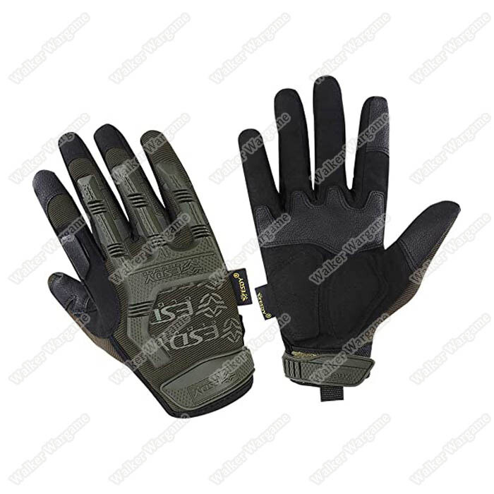 ESDY MPact Tactical Full Finger Gloves - OD Green