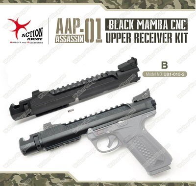 Action Army AAP01 Black Mamba CNC Upper Receiver Kit