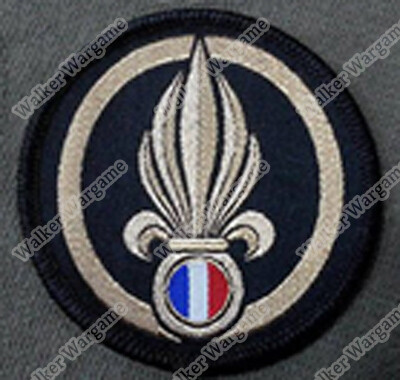 WG129 French Foreign Legion Patch With Velcro - Full Colour