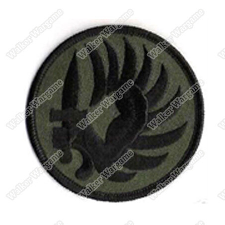 WG130 French Foreign Legion 2 REP COMMANDO Patch With Velcro - OD Green
