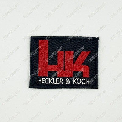 WG137 HK Logo Heckler &amp; Koch Patch Velcro - Full Color