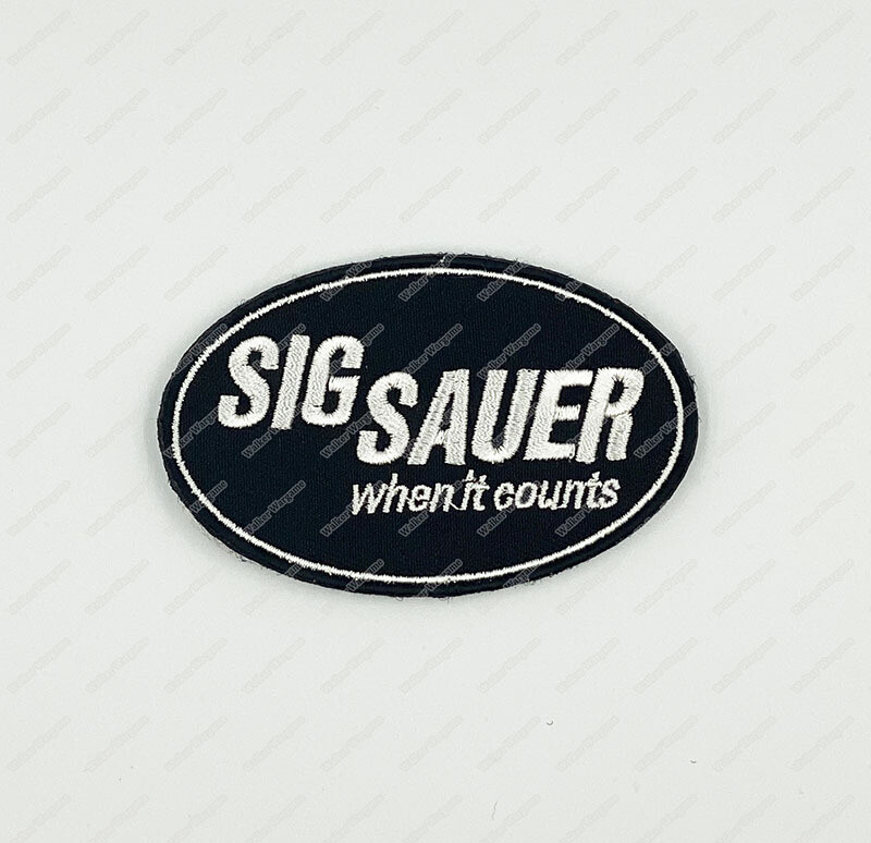 WG138 SIG Logo Sig Sauer Patch Velcro - Full Color