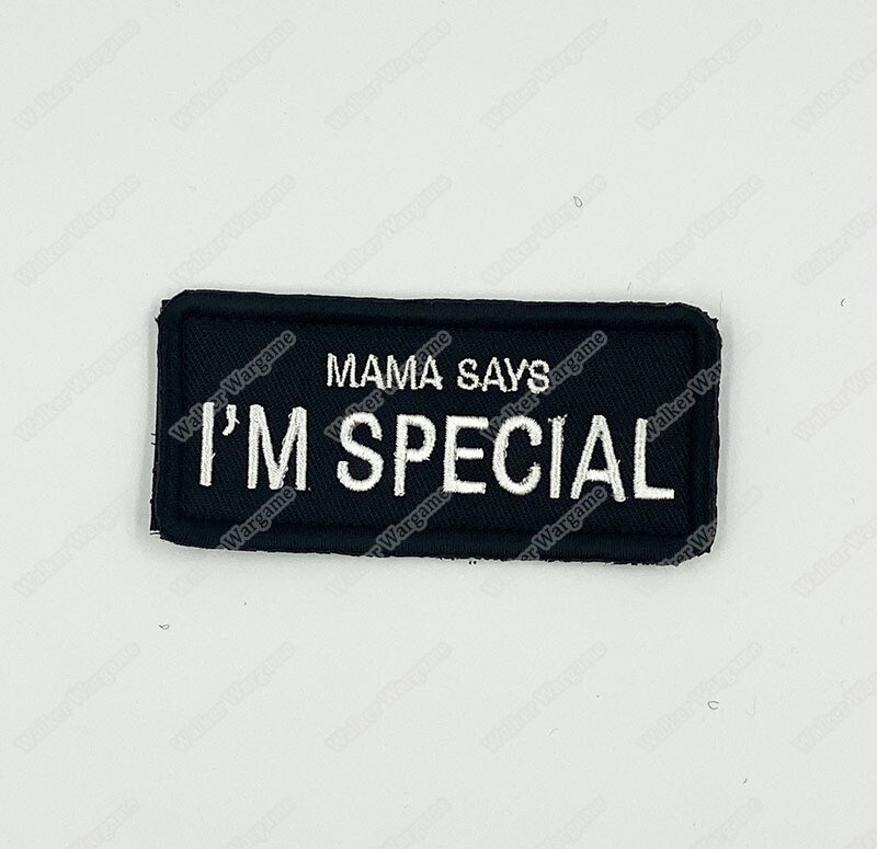 WG141 MAMA Says I am Special Chapter Morale Patch Velcro - Full Color