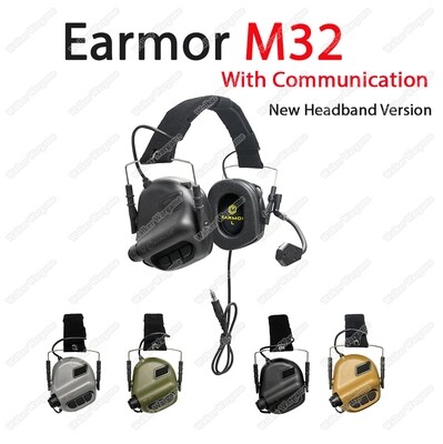 EARMOR M32 Noise Reducing Headset MOD3 Electronic Communication Hearing Protector
