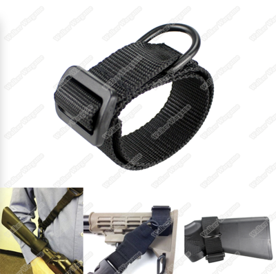 Rifle Butt Stock D Belt - Sling Belt D Ring