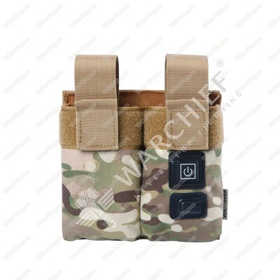 Warchief Gas Mag Warmer Preheat Pouch - Double Rifle M4 Mag Pouch