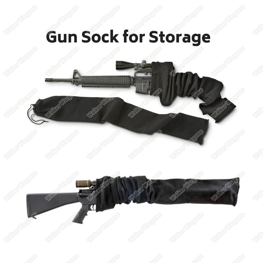 Silicone Treated Gun Sock Fits Rifle with Scopes