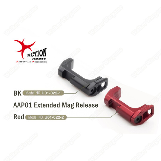 Action Army AAC AAP01 Extended Mag Release  U01-022