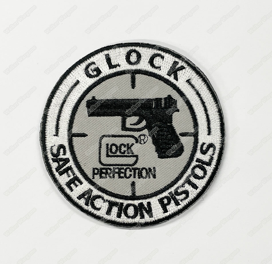 WG145 Glock Pistol Patch Velcro - Full Color