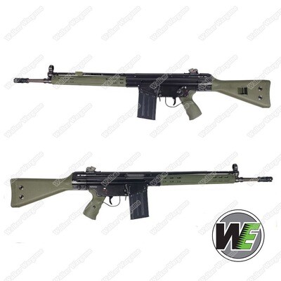 WE G3A3 Airsoft Gas Blow Back GBB Rifle - ​Umarex HK Licensed