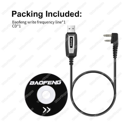 Baofeng Radio Progaramming Cable With CD