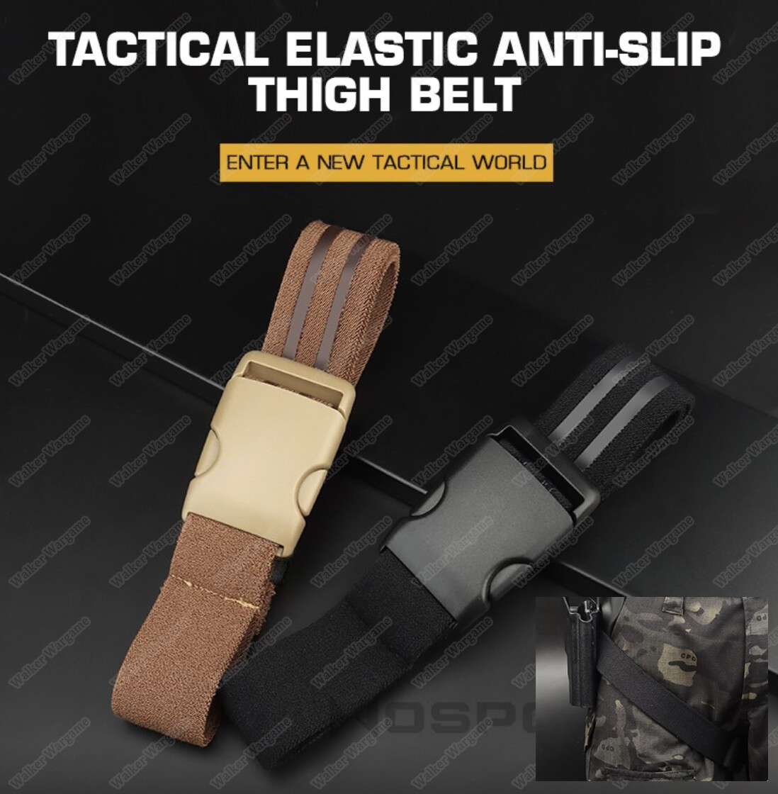 Elastic Anti-slip Thigh Belt For Leg Holster