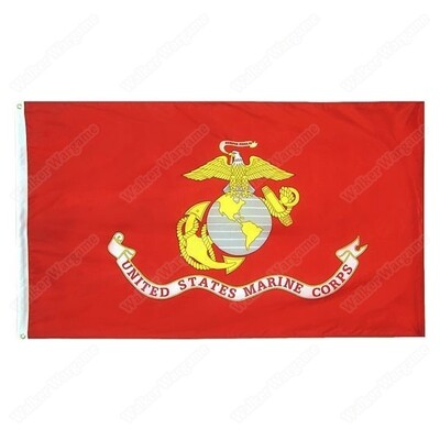 USMC Flag 90x150cm United States Marine Corps