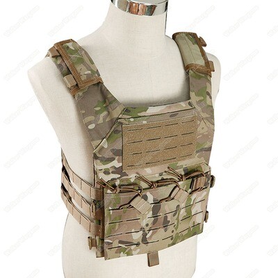 New Laser Cut JPC Molle Vest Plate Carrier - Speical Force Multicamo