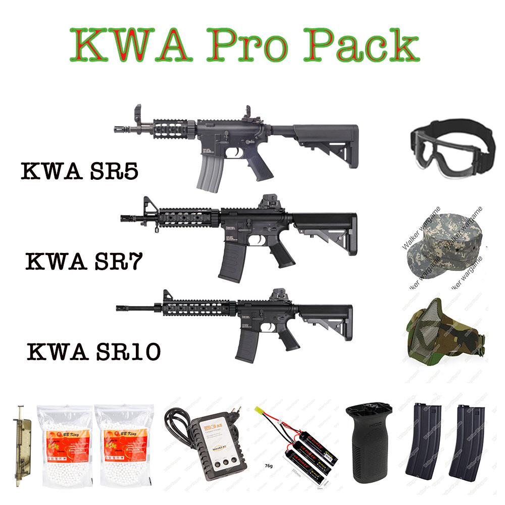 Airsoft AEG KWA Pro Package - Now R7500 Save R1539.00