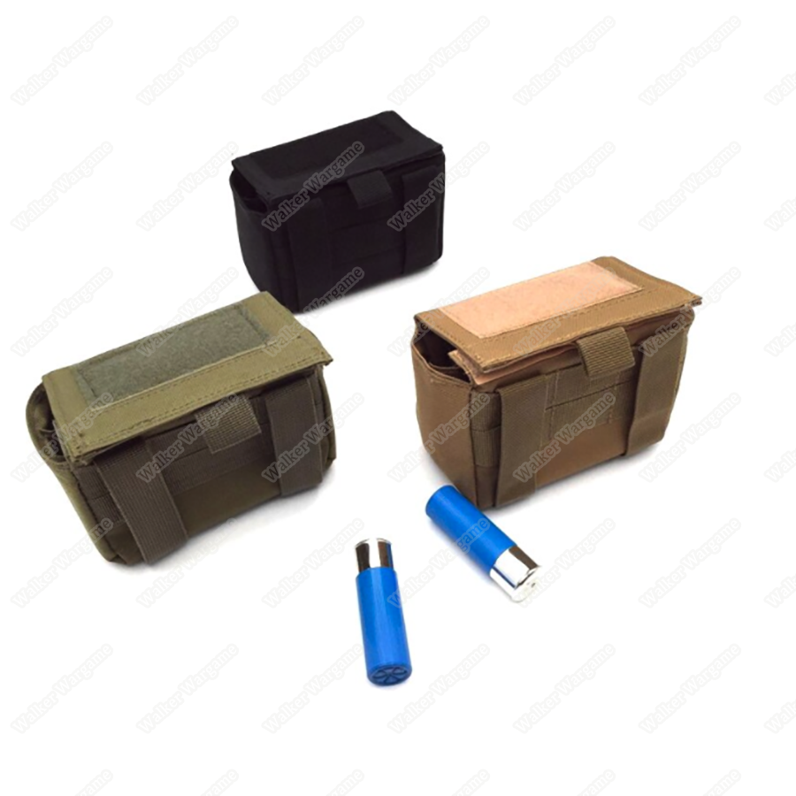 Tactical Molle 15 Rounds Shotgun Shell 12 Gauge/20G  Ammo Round Cartridge Pouch