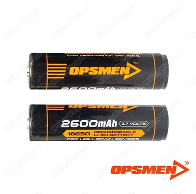 OPSMEN PW01 18650 Lithium Battery High-Performance Torch Battery