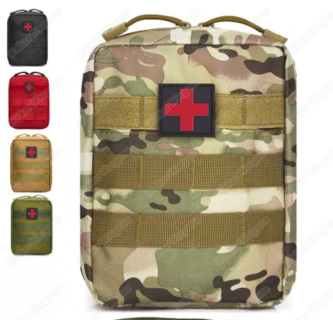 First Aid Medical EDC Molle Pouch With Free Patch