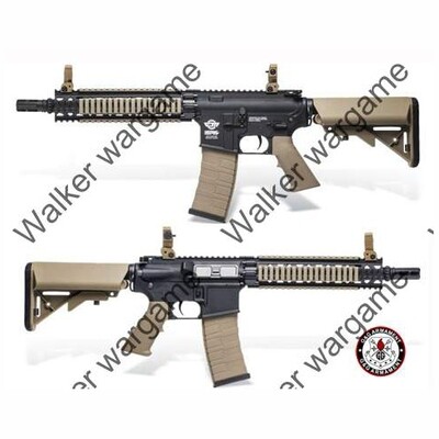 G&G Combat Machine CM18 MOD1 Tactical M4 Ris Rifle Aeg - Black Airsoft Electric Gun