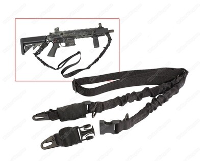 Quick release Tactical Two 2 Point Gun Sling Gen2 Adjustable Bungee Rifle Sling