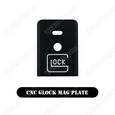 CNC Aluminum Magazine Base Plate Mag Foot For All Glock GBB Pistol
