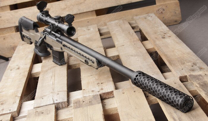 ACTION ARMY T10 HiveSoundSuppressor FDE Action Army AAC T10 HIVE