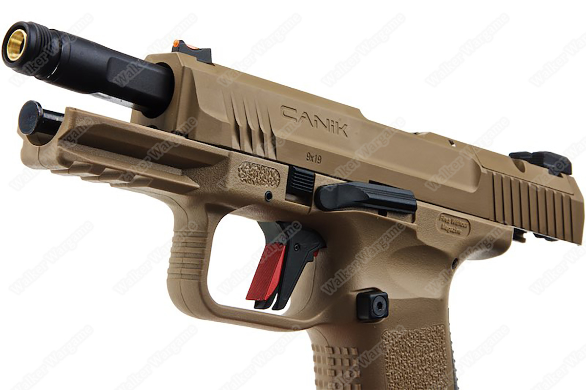 Canik x Salient Arms TP9 Elite Combat Airsoft Training Pistol Licensed by  Cybergun / EMG (Color: Black), Airsoft Guns, Gas Airsoft Pistols -   Airsoft Superstore